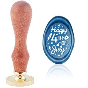 Vintage 4th of July Wax Seal Stamp Set