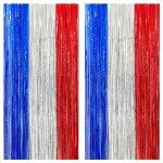 Extra Large Red, White & Blue Streamers - 2 Pack