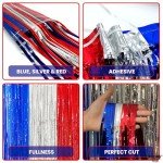 Extra Large Red, White & Blue Streamers - 2 Pack
