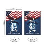 Happy 4th of July Patriotic Garden Flag
