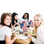 Stars and Stripes Table Decor - 10 Count