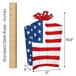 Stars and Stripes Table Decor - 10 Count