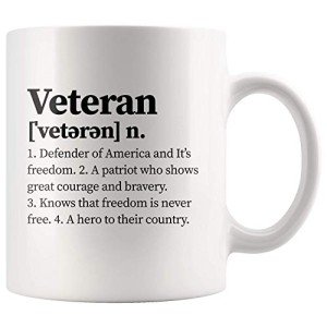 Veteran Definition Patriotic Coffee Mug 11 oz
