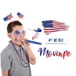 120 Pcs Patriotic Party Favors for Celebrations