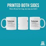 Veteran Definition Patriotic Coffee Mug 11 oz