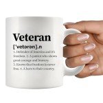 Veteran Definition Patriotic Coffee Mug 11 oz