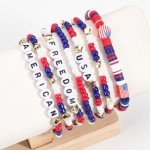 Americana Stretchy Bracelets for Independence Day