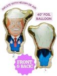 40-Inch Trump Gold Foil Balloon Decoration