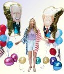 40-Inch Trump Gold Foil Balloon Decoration