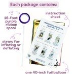 40-Inch Trump Gold Foil Balloon Decoration