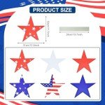 12-Piece Independence Day Star Yard Signs Set