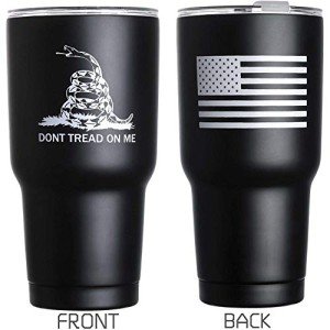 Don't Tread On Me Stainless Steel Travel Mug
