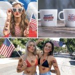 American Flag Temporary Tattoos for 4th of July