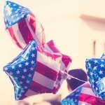 10-Pack Red, White & Blue Patriotic Balloons