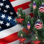 12 Patriotic Hanging Ornaments for Independence Day