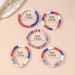 USA Red, White, and Blue Handmade Bracelets