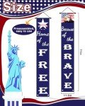 Patriotic Porch Sign & Banner for Celebrations