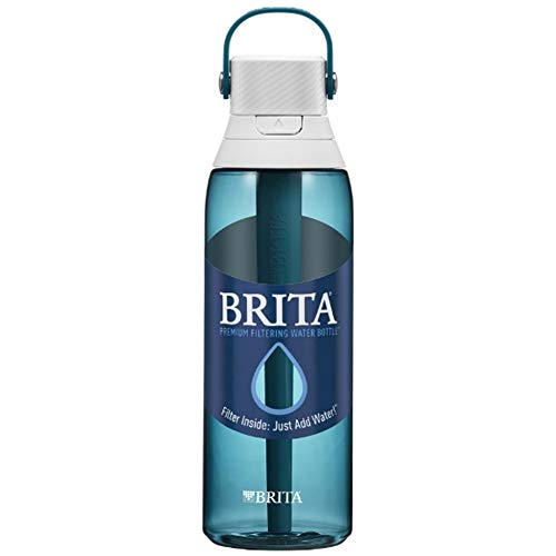 Brita Filtered Water Bottle, Sea Glass, 26 oz