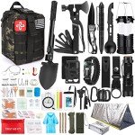 250-Piece Survival Kit with Molle Bag & Tent