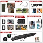 222-Piece Emergency Survival Kit with Molle Bag
