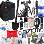 Complete 258-Piece Survival Gear Kit with Bag