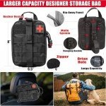 Complete 258-Piece Survival Gear Kit with Bag
