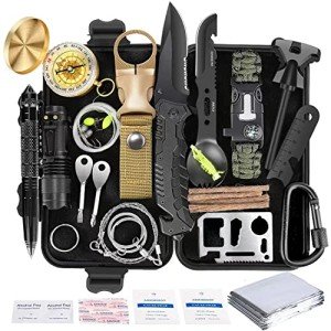 35-in-1 Survival Kit for Outdoor Adventures