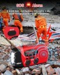 Esky Hand Crank Emergency Weather Radio with Charger