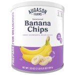 Augason Farms Sweetened Banana Chips - 31 Servings