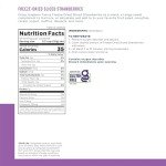 Augason Farms Freeze-Dried Sliced Strawberries, 18 Servings