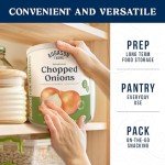Augason Farms Dehydrated Chopped Onions for Prepper Meals