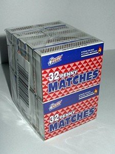 10 Boxes of Strike-On-Box Wooden Matches