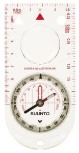 SUUNTO A-30 Compact Hiking Compass with Luminous Markings