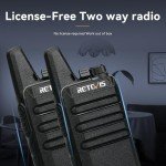Retevis RT22 Rechargeable Walkie Talkies, 10 Pack