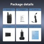 Retevis RT22 Rechargeable Walkie Talkies, 10 Pack