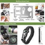 16-in-1 Survival Gear Kit for Outdoor Adventures