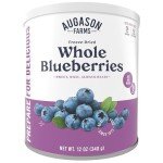 Augason Farms Freeze Dried Whole Blueberries Can