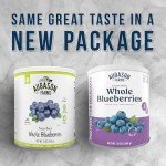 Augason Farms Freeze Dried Whole Blueberries Can