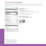 Augason Farms Freeze Dried Whole Blueberries Can