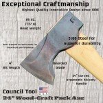 Council Tool 2 lb. Wood-Craft Pack Axe