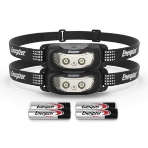Energizer LED Headlamp 2-Pack - Bright & Lightweight
