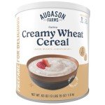 Augason Farms Creamy Wheat Cereal - 55 Servings