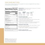 Augason Farms Creamy Wheat Cereal - 55 Servings