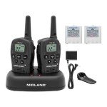 Midland LXT500VP3 Walkie Talkies - 22 Channels