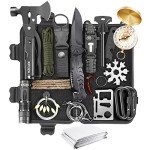 27-in-1 Survival Gear Kit for Outdoor Adventures