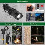 27-in-1 Survival Gear Kit for Outdoor Adventures