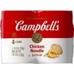 Campbell's Chicken Noodle Soup, 10.75 oz (4-Pack)