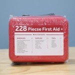Family Emergency First Aid Kit - 228 Pieces