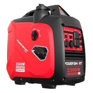 PowerSmart 2500W Portable Inverter Generator - Quiet & Reliable