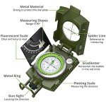 Proster IP65 Hiking Survival Compass with Clinometer